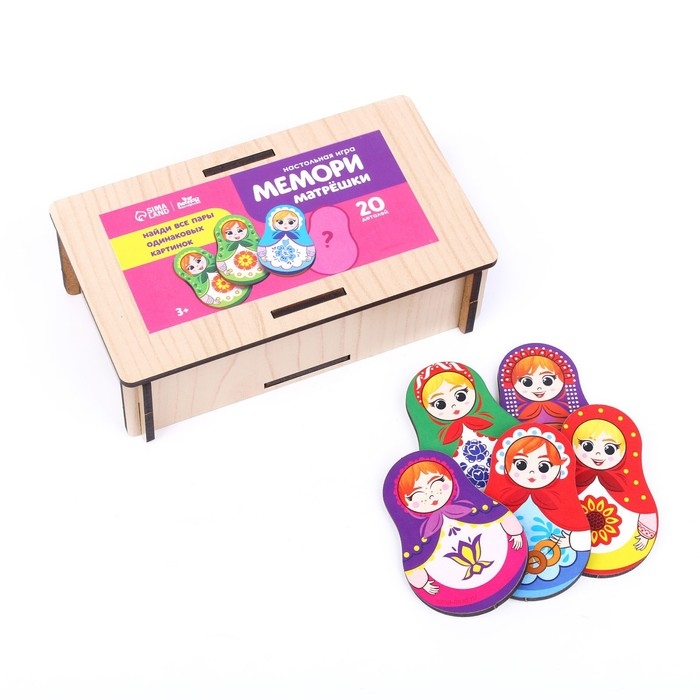 Мемори &laquo;Матрёшки&raquo;