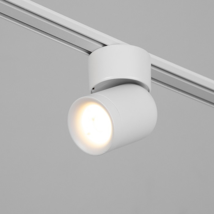 Светильник трековый SLIM Светильник трековый SLIM "Бочонок" LED 10Вт 3000K-6000К 48V CRI90 белый 6,3х6,3х14,5см