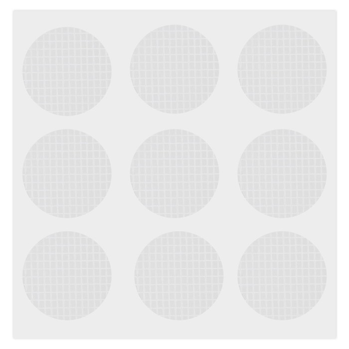 Клеевые кружки двусторонние, диаметр 22 мм, акриловая основа, 36 шт., BRAUBERG