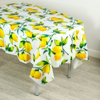 Скатерть одноразовая "Лимоны" 180х137 Скатерть одноразовая "Лимоны" 180х137
