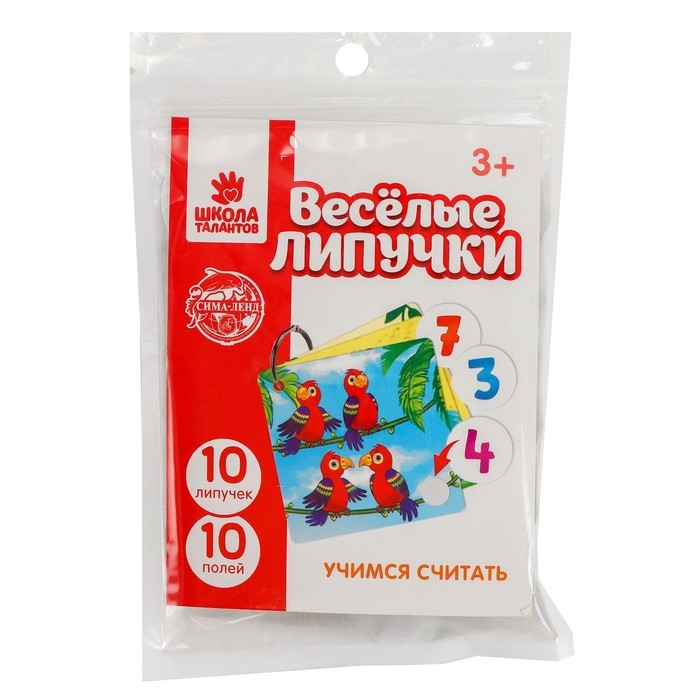 Развивающая игра на липучках &laquo;&lrm;Изучаем счет с животными&raquo;