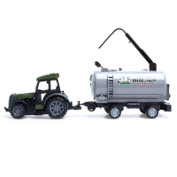 Трактор радиоуправляемый «Фермер» с цистерной, работает от батареек, цвет зелёный Трактор радиоуправляемый «Фермер» с цистерной, работает от батареек, цвет зелёный