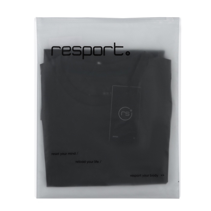 Майка мужская, базовая, размер S (46), цвет черный