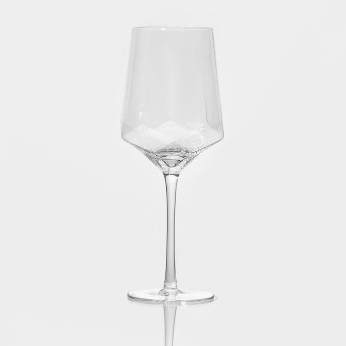 Набор бокалов для вина стеклянный Magistro «Дарио», 500 мл, 10×25 см, 6 шт, цвет прозрачный Набор бокалов для вина стеклянный Magistro «Дарио», 500 мл, 10×25 см, 6 шт, цвет прозрачный