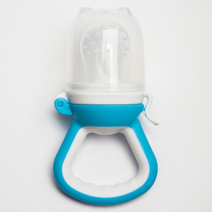 Ниблер для прикорма с силиконовой сеточкой «Подкова», цвет МИКС Ниблер для прикорма с силиконовой сеточкой «Подкова», цвет МИКС