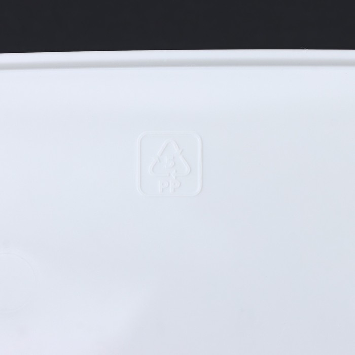 Корзинка для хранения без крышки, 1,6 л, 19&times;14&times;8 см, цвет белый