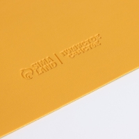 Коврик под миску форменный &laquo;Лапка&raquo;, 39 х 30 см, желтый