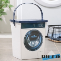 Контейнер для стирального порошка RICCO, 5 л, 19,6&times;16,7&times;23 см, МИКС