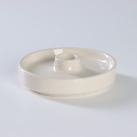 Подсвечник керамический «Скандинавия», 13×4 см, горлышко d=2,3 см, цвет белый Подсвечник керамический «Скандинавия», 13×4 см, горлышко d=2,3 см, цвет белый