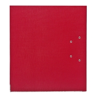 Папка-регистратор А4, 75 мм, Calligrata, ПВХ, тиснение "лен", металлическая окантовка, карман на корешок, собранная, бордовая, микс Папка-регистратор А4, 75 мм, Calligrata, ПВХ, тиснение "лен", металлическая окантовка, карман на корешок, собранная, бордовая, микс