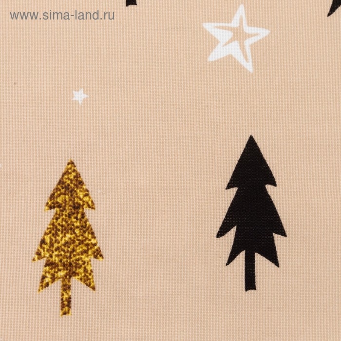 Полотенце "Доляна" Christmas mood 40х70см, 100%хл, рогожка 164 г/м2