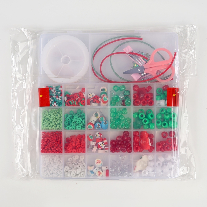 Набор для творчества &laquo;Новогоднее украшение из бусин&raquo;