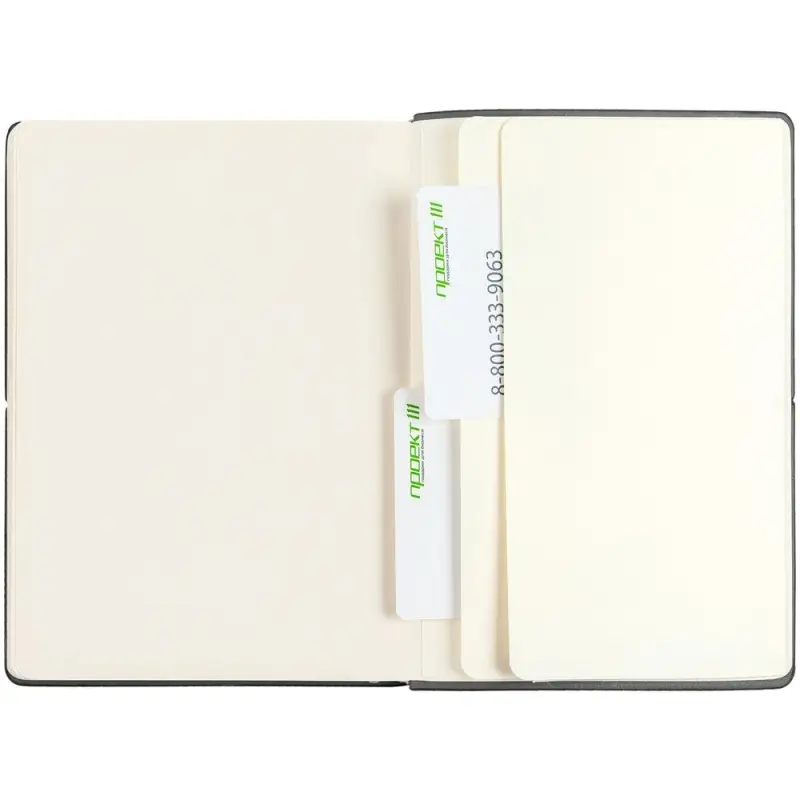 Ежедневник Kuka, недатированный, черный