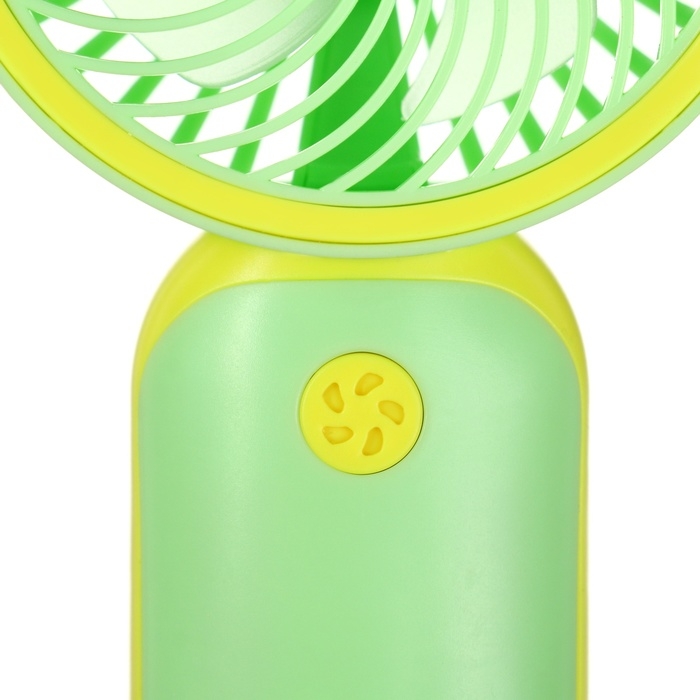 Портативный вентилятор YM88151, 250 мАч, 1 режим, кабель для зарядки, зелёный Портативный вентилятор YM88151, 250 мАч, 1 режим, кабель для зарядки, зелёный