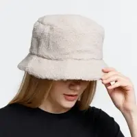 Панама Bucket двусторонняя, хаки с бежевым, размер S/M