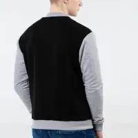 Бомбер College темно-синий, размер L