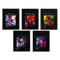 Тетрадь 48л кл BRAUBERG Anime, гл. лак, ассорти, 5 видов Тетрадь 48л кл BRAUBERG Anime, гл. лак, ассорти, 5 видов