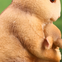 Садовая фигура "Зайчиха с зайчонком" 13х12х25см Садовая фигура "Зайчиха с зайчонком" 13х12х25см