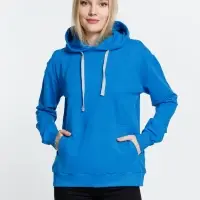Толстовка с капюшоном Kirenga, бирюзовая, размер M