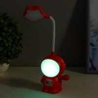 Настольная лампа "Астронавт" МИКС LED 3Вт USB АКБ 9х7х21 см RISALUX Настольная лампа "Астронавт" МИКС LED 3Вт USB АКБ 9х7х21 см RISALUX