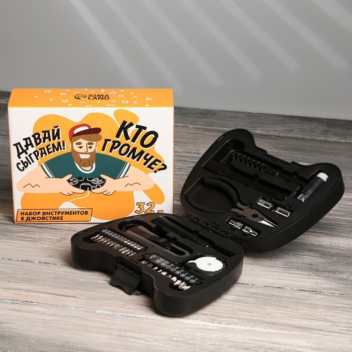 Набор инструментов в джойстике &laquo;Кто громче&raquo;, 32 предмета
