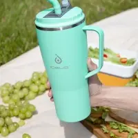 Термостакан Kasumigaoka, бирюзовый Термостакан Kasumigaoka, бирюзовый