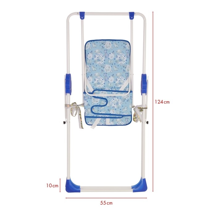 Качели детские напольные &laquo;Малыш. Фея&raquo;, цвет синий