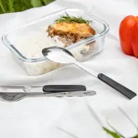 Набор походных столовых приборов Campsite, синий Набор походных столовых приборов Campsite, синий