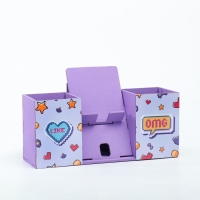 Органайзер для канцелярии с подставкой под телефон "LIKE" 23х7х14 см Органайзер для канцелярии с подставкой под телефон "LIKE" 23х7х14 см