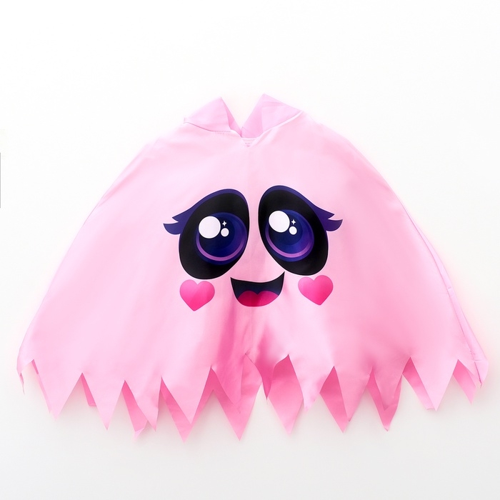 Карнавальный набор &laquo;Милый призрак&raquo;: накидка, сумка, розовый