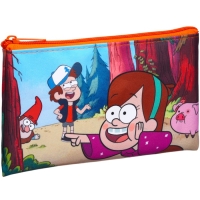 Пенал мягкий, 1 отделение, 105х195 мм, Гравити Фолз Пенал мягкий, 1 отделение, 105х195 мм, Гравити Фолз
