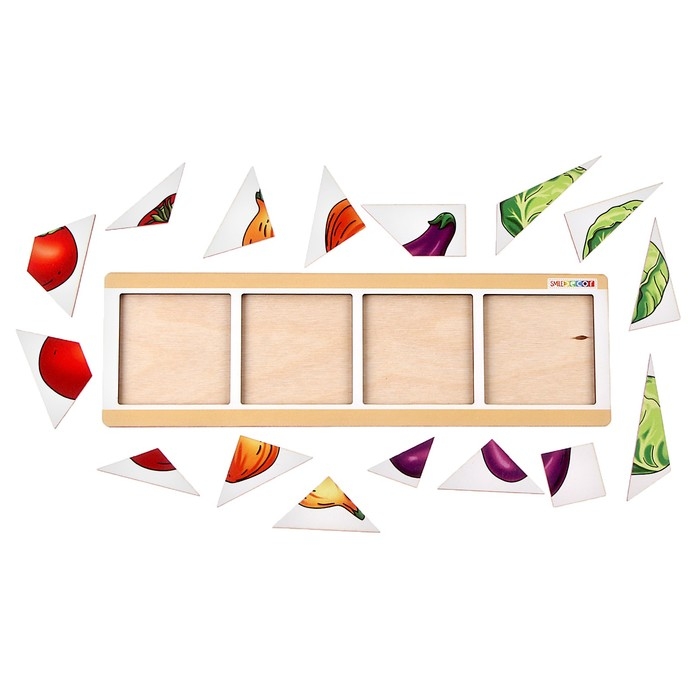 Головоломка для малышей &laquo;Овощи&raquo;