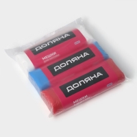 Набор мешков для мусора Доляна, 3 рулона, 60 л, 18 мкм, 55&times;64 см, ПНД, 20 шт