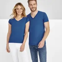 Футболка мужская с глубоким V-обр. вырезом Master 150, хаки, размер S