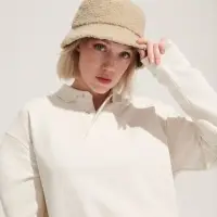 Панама Bucket двусторонняя, хаки с бежевым, размер S/M