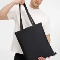 Шопер B3, черный с черными ручками Шопер B3, черный с черными ручками