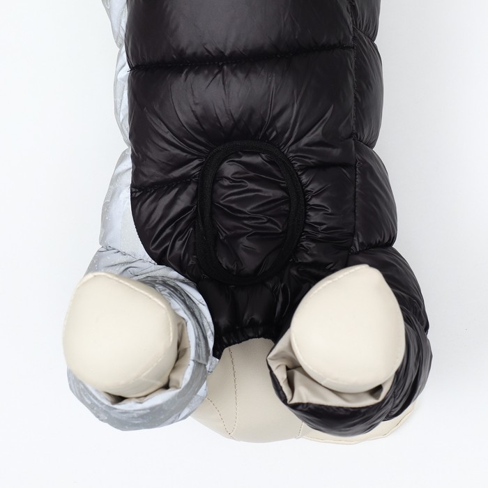 Комбинезон Комбинезон "Ультра" светоотражающий, размер 14 (ДС 32 см, ОГ 42 см, ОШ 31 см), чёрный