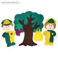 Набор дидактический "Сад и огород", 39 деталей Набор дидактический "Сад и огород", 39 деталей