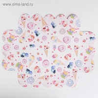 Коробка для печенья, кондитерская упаковка с PVC крышкой, «Вкусности», 20 х 30 х 8 см Коробка для печенья, кондитерская упаковка с PVC крышкой, «Вкусности», 20 х 30 х 8 см