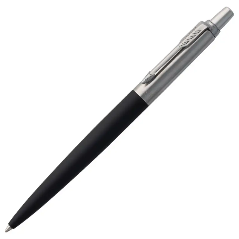 Ручка шариковая Parker Jotter Core K63, черный с серебристым Ручка шариковая Parker Jotter Core K63, черный с серебристым
