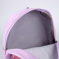 Рюкзак детский для девочки с блестками  &laquo;Бабочка&raquo;, съемные элементы, 27х23х10 см