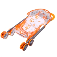 Коляска летняя для кукол «Лисички», металлический каркас Коляска летняя для кукол «Лисички», металлический каркас