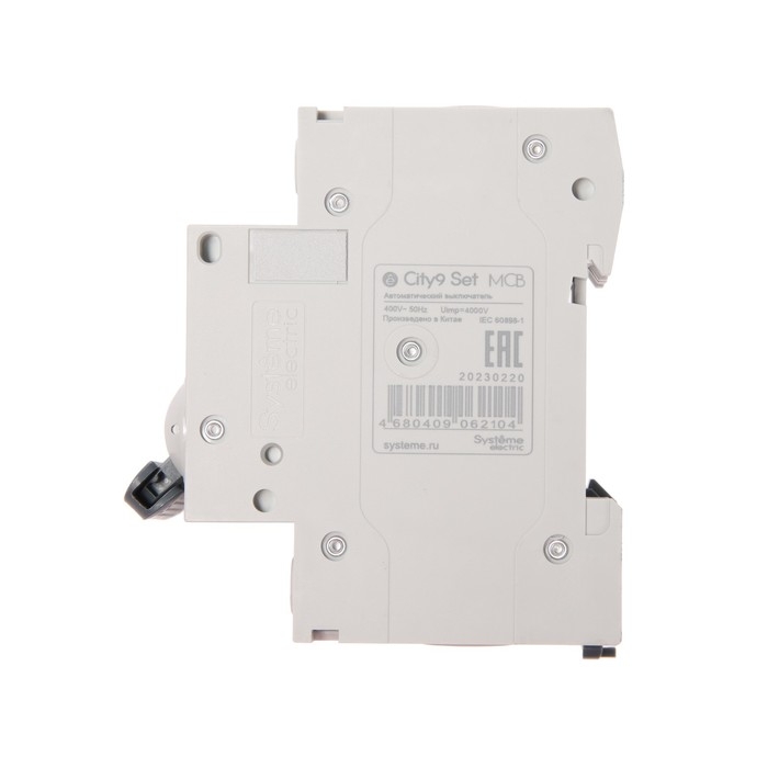 Автоматический выключатель SE City9 Set, С, 6 А, 2P, 4.5 kA, 230 В Автоматический выключатель SE City9 Set, С, 6 А, 2P, 4.5 kA, 230 В