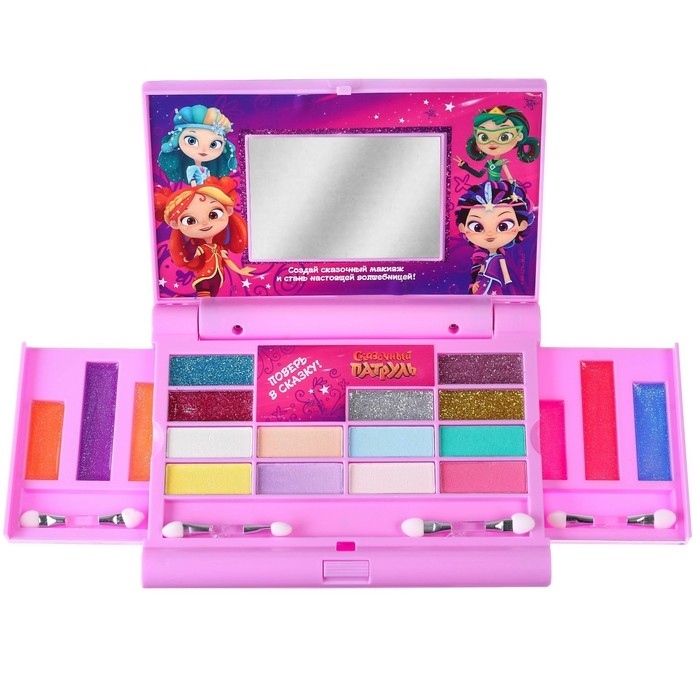Набор детской косметики Набор детской косметики "Поверь в сказку" Сказочный патруль, тени 8цв по 1,5гр,блеск