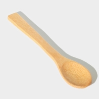 Банка стеклянная для хранения сыпучих продуктов и ложкой &laquo;Эко&raquo;, 1 л, 12&times;14,4 см, с бамбуковой крышкой