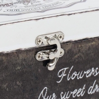 Шкатулка дерево кожзам "Любовь и цветы" 9х12х16 см Шкатулка дерево кожзам "Любовь и цветы" 9х12х16 см