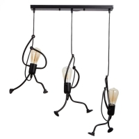 Светильник BayerLux 1949/3 E27 40Вт черный Светильник BayerLux 1949/3 E27 40Вт черный