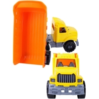 Машинка Тягач &laquo;Бизон&raquo;, с прицепом, строительный