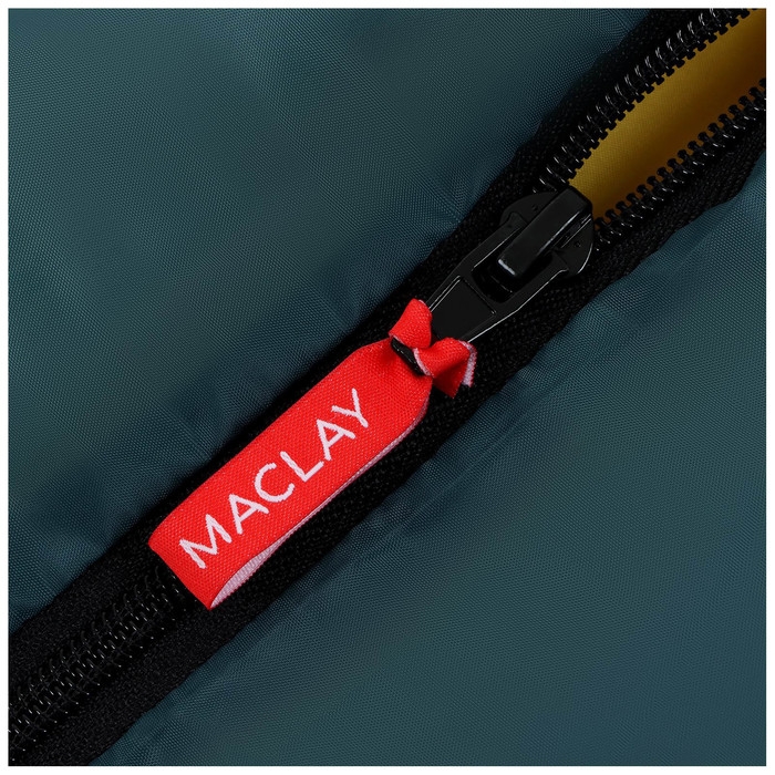 Спальный мешок maclay camping summer, одеяло, 2 слоя, левый, 185х90 см, +10/+25&deg;С