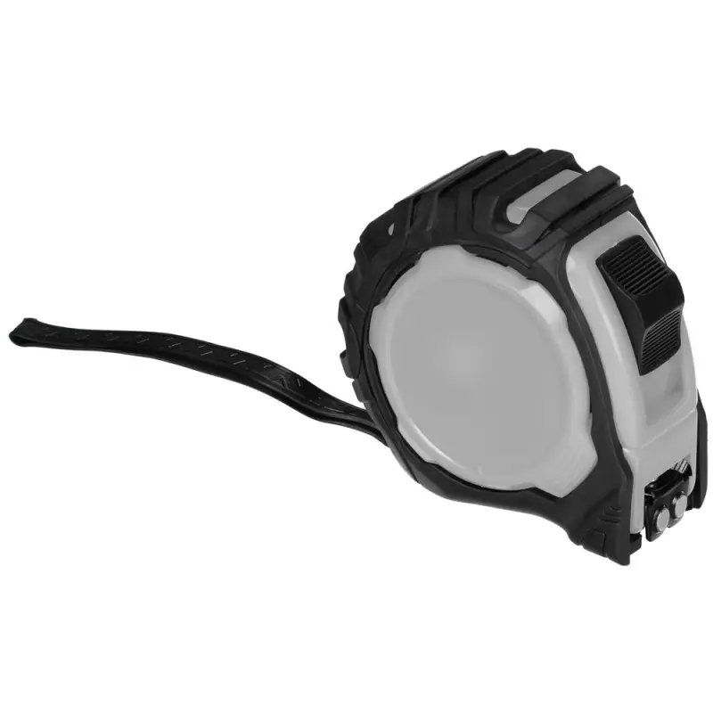 Рулетка Mittari с магнитным наконечником, 5 м, серая Рулетка Mittari с магнитным наконечником, 5 м, серая